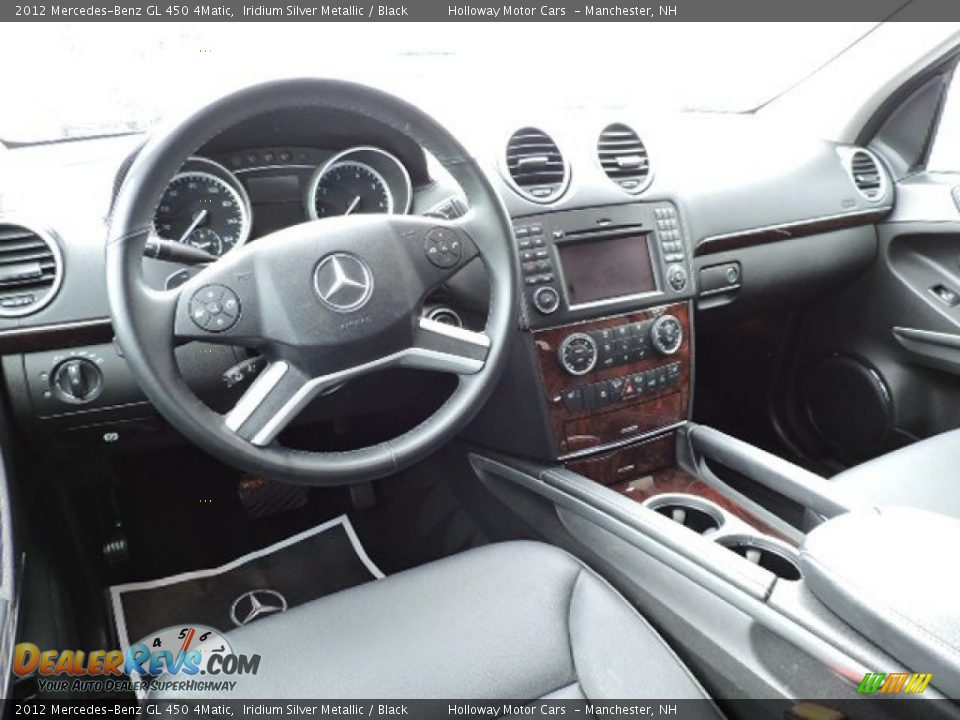2012 Mercedes-Benz GL 450 4Matic Iridium Silver Metallic / Black Photo #6