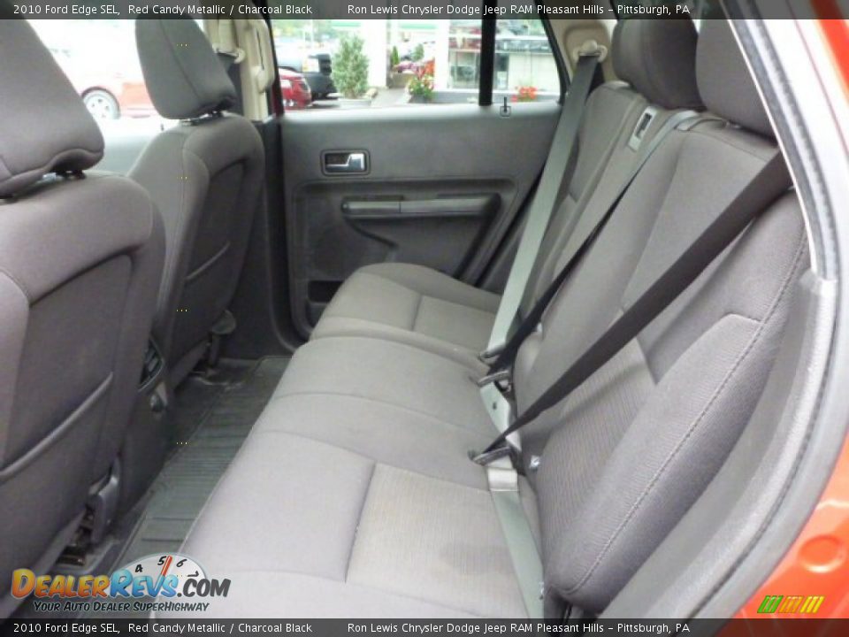 2010 Ford Edge SEL Red Candy Metallic / Charcoal Black Photo #11