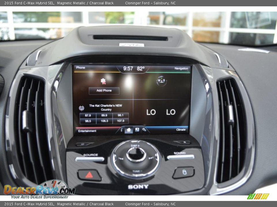 Controls of 2015 Ford C-Max Hybrid SEL Photo #13