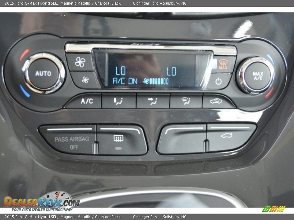 2015 Ford C-Max Hybrid SEL Magnetic Metallic / Charcoal Black Photo #19