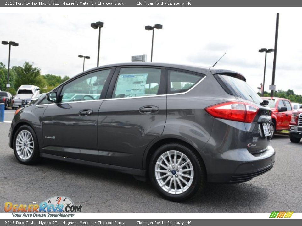 2015 Ford C-Max Hybrid SEL Magnetic Metallic / Charcoal Black Photo #26
