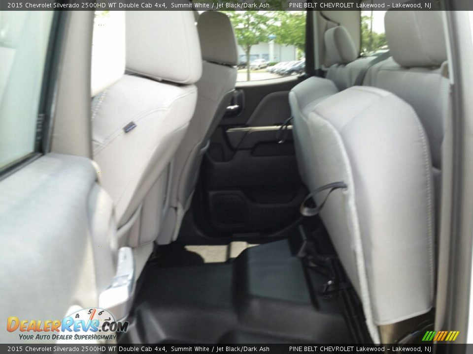 2015 Chevrolet Silverado 2500HD WT Double Cab 4x4 Summit White / Jet Black/Dark Ash Photo #6