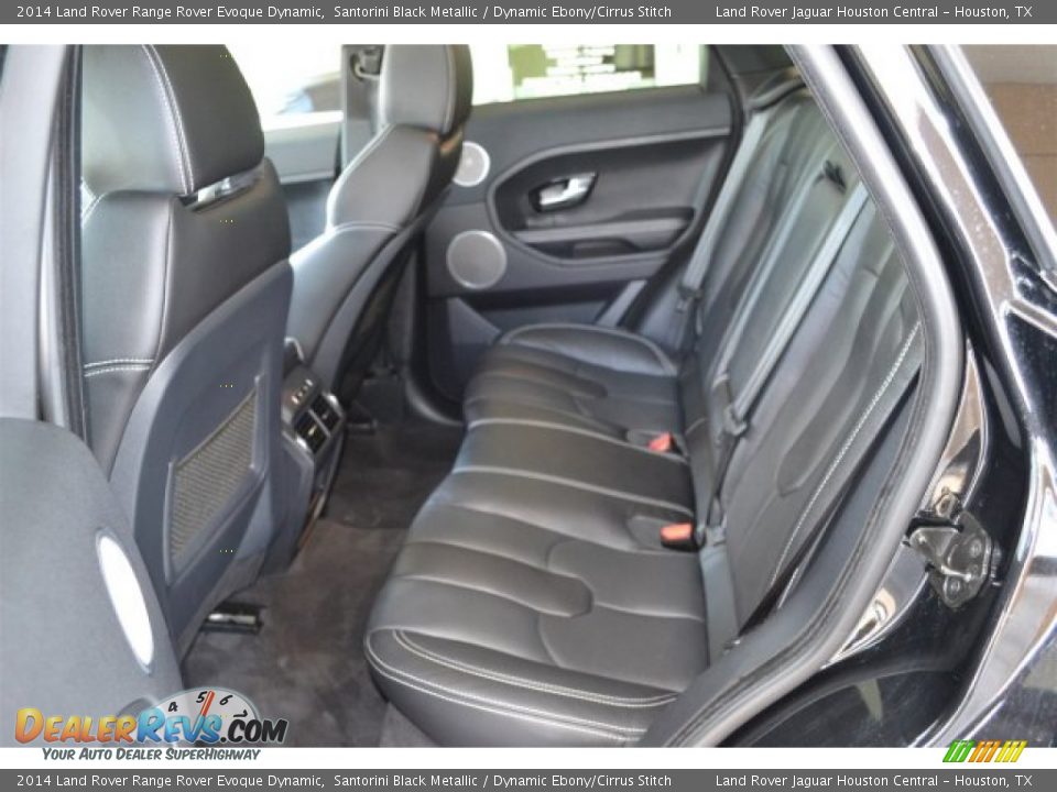 Rear Seat of 2014 Land Rover Range Rover Evoque Dynamic Photo #4