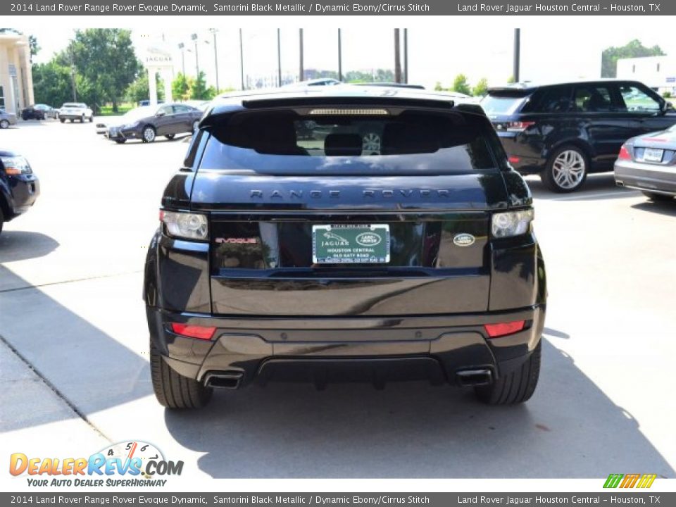 2014 Land Rover Range Rover Evoque Dynamic Santorini Black Metallic / Dynamic Ebony/Cirrus Stitch Photo #11