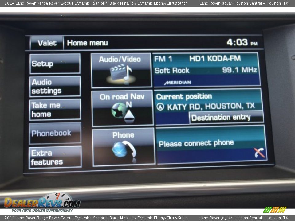 2014 Land Rover Range Rover Evoque Dynamic Santorini Black Metallic / Dynamic Ebony/Cirrus Stitch Photo #23