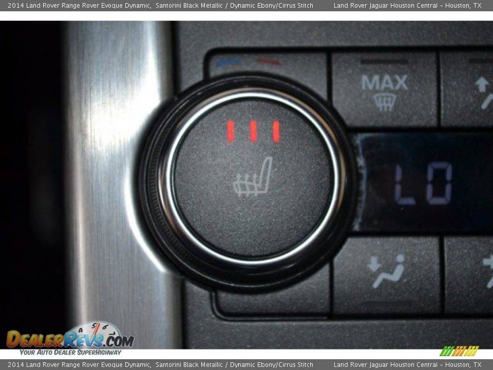 2014 Land Rover Range Rover Evoque Dynamic Santorini Black Metallic / Dynamic Ebony/Cirrus Stitch Photo #28