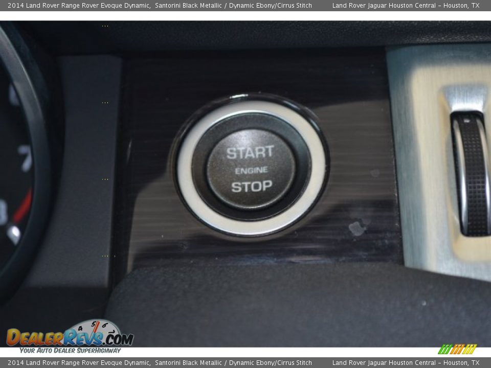 2014 Land Rover Range Rover Evoque Dynamic Santorini Black Metallic / Dynamic Ebony/Cirrus Stitch Photo #34