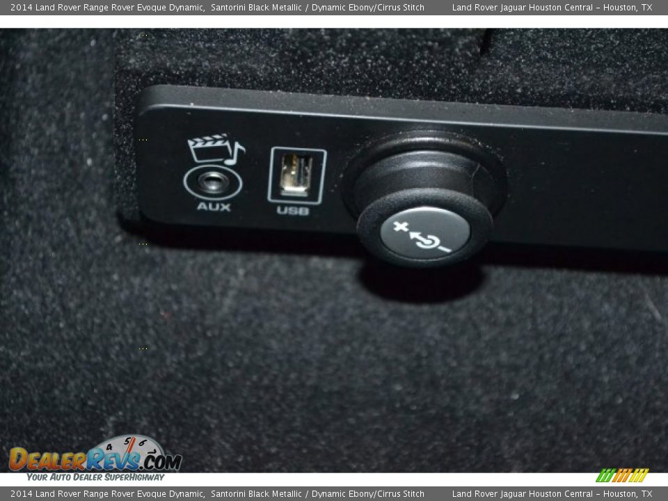 2014 Land Rover Range Rover Evoque Dynamic Santorini Black Metallic / Dynamic Ebony/Cirrus Stitch Photo #35