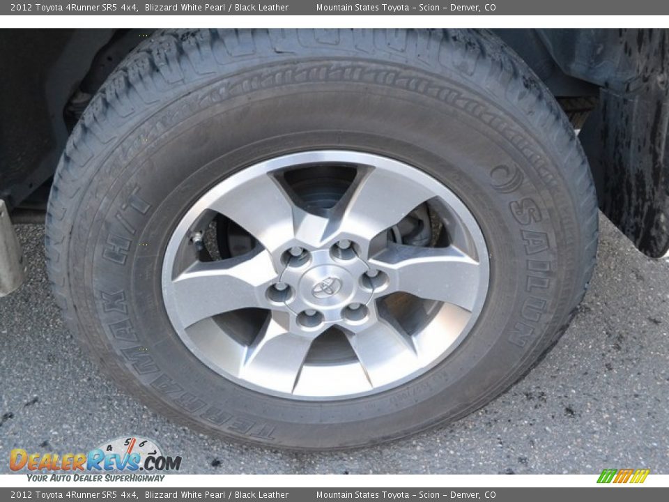 2012 Toyota 4Runner SR5 4x4 Blizzard White Pearl / Black Leather Photo #9
