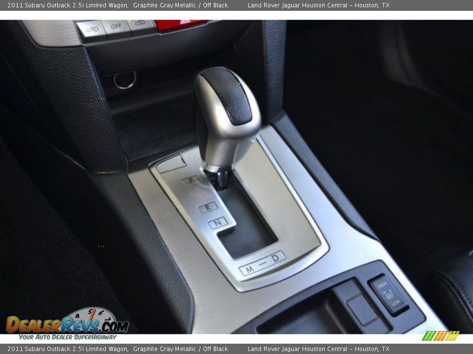 2011 Subaru Outback 2.5i Limited Wagon Graphite Gray Metallic / Off Black Photo #30
