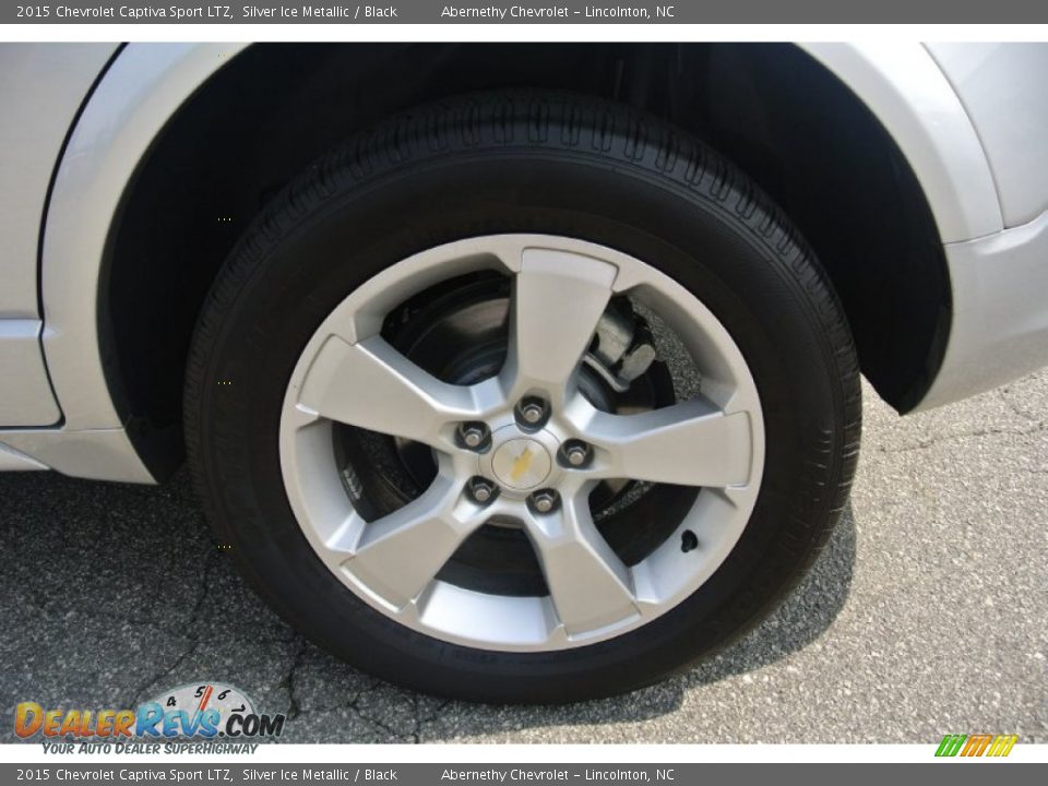 2015 Chevrolet Captiva Sport LTZ Silver Ice Metallic / Black Photo #23