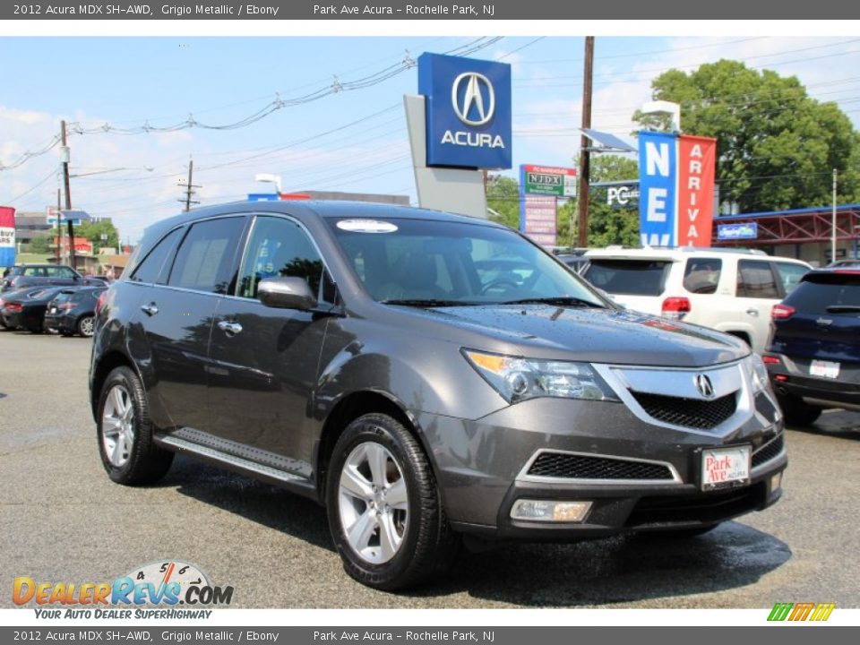 2012 Acura MDX SH-AWD Grigio Metallic / Ebony Photo #1