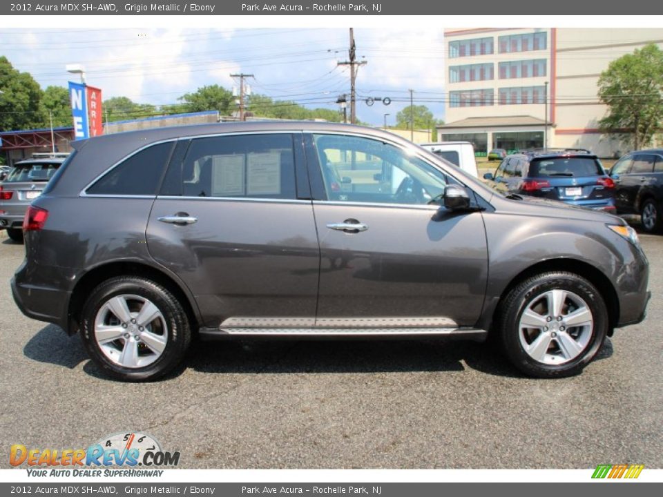 2012 Acura MDX SH-AWD Grigio Metallic / Ebony Photo #2