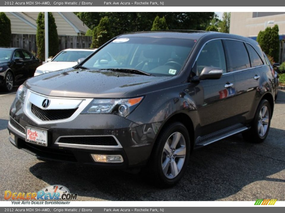 2012 Acura MDX SH-AWD Grigio Metallic / Ebony Photo #7