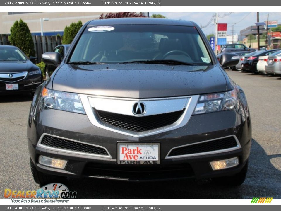 2012 Acura MDX SH-AWD Grigio Metallic / Ebony Photo #8