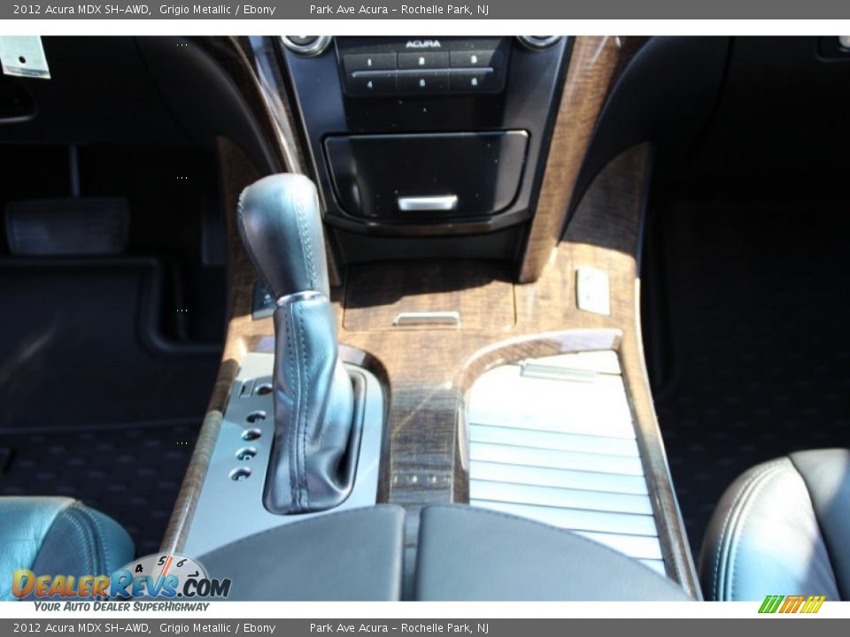2012 Acura MDX SH-AWD Grigio Metallic / Ebony Photo #17