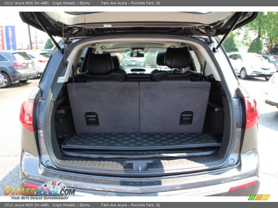 2012 Acura MDX SH-AWD Grigio Metallic / Ebony Photo #22