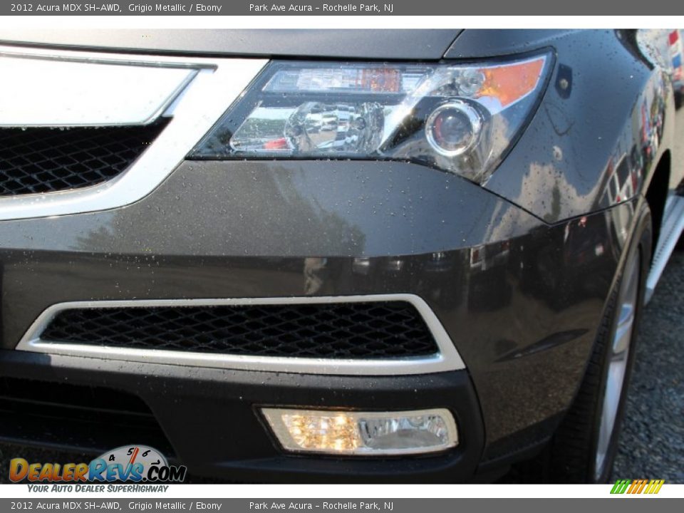 2012 Acura MDX SH-AWD Grigio Metallic / Ebony Photo #31