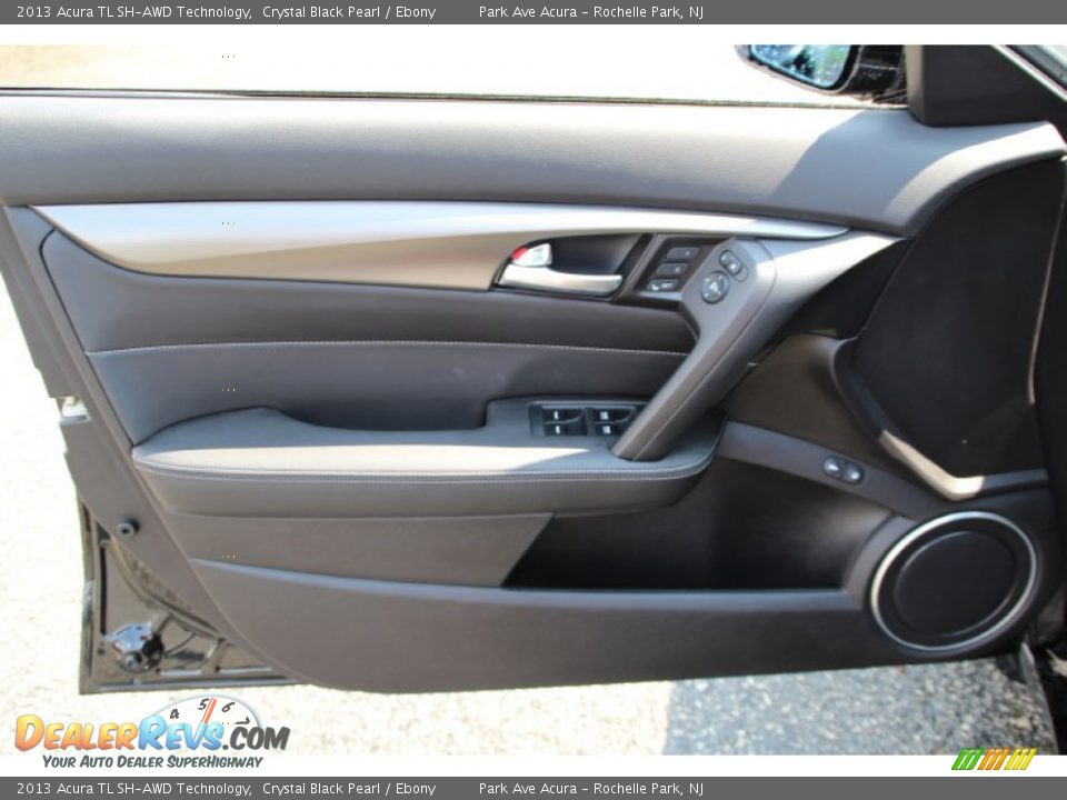 2013 Acura TL SH-AWD Technology Crystal Black Pearl / Ebony Photo #9