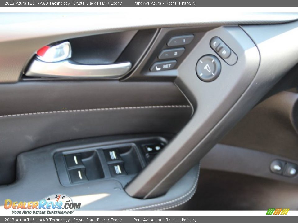 2013 Acura TL SH-AWD Technology Crystal Black Pearl / Ebony Photo #10