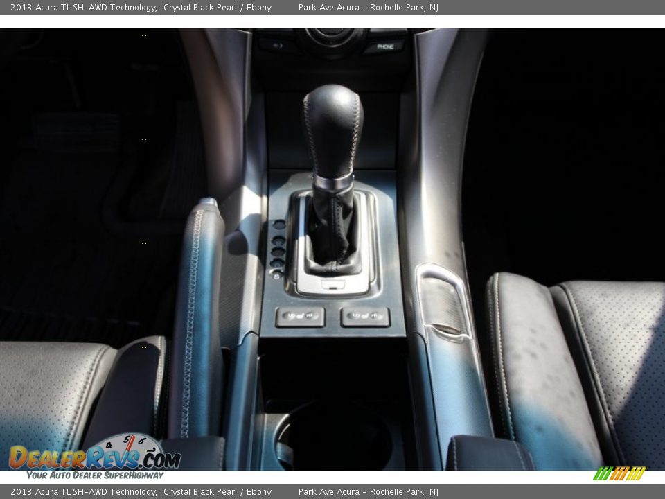 2013 Acura TL SH-AWD Technology Crystal Black Pearl / Ebony Photo #17