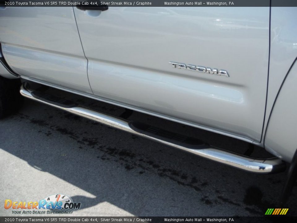 2010 Toyota Tacoma V6 SR5 TRD Double Cab 4x4 Silver Streak Mica / Graphite Photo #4