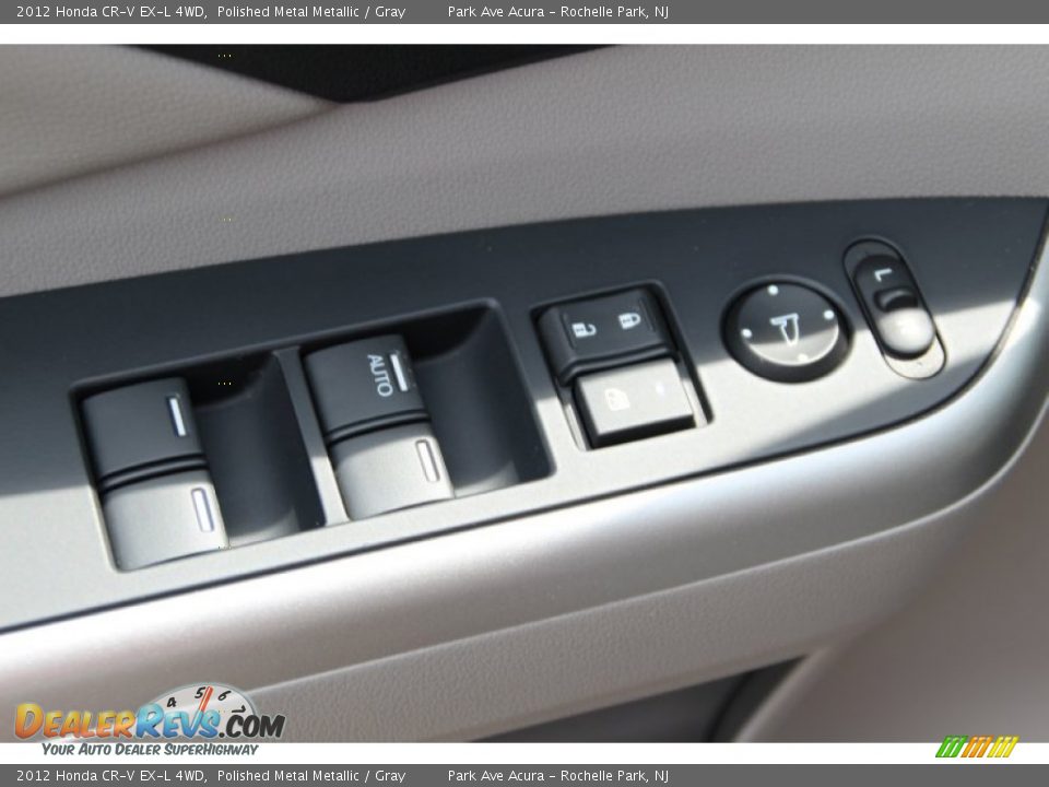 2012 Honda CR-V EX-L 4WD Polished Metal Metallic / Gray Photo #10