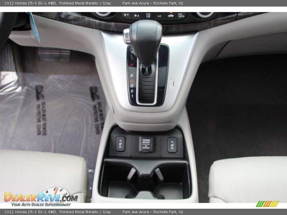 2012 Honda CR-V EX-L 4WD Polished Metal Metallic / Gray Photo #18