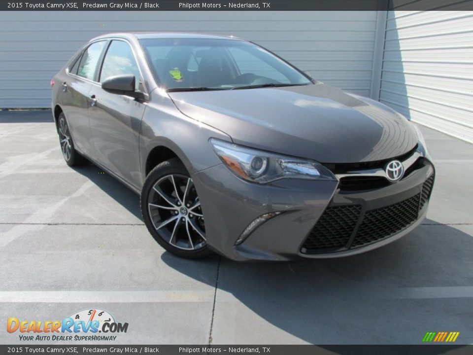 2015 Toyota Camry XSE Predawn Gray Mica / Black Photo #1