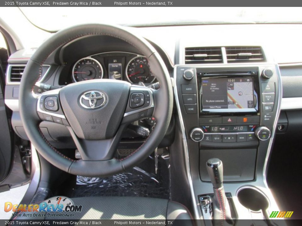 2015 Toyota Camry XSE Predawn Gray Mica / Black Photo #23