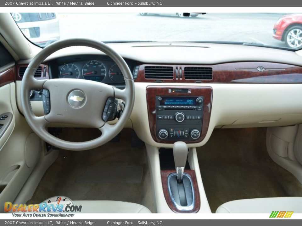 2007 Chevrolet Impala LT White / Neutral Beige Photo #12