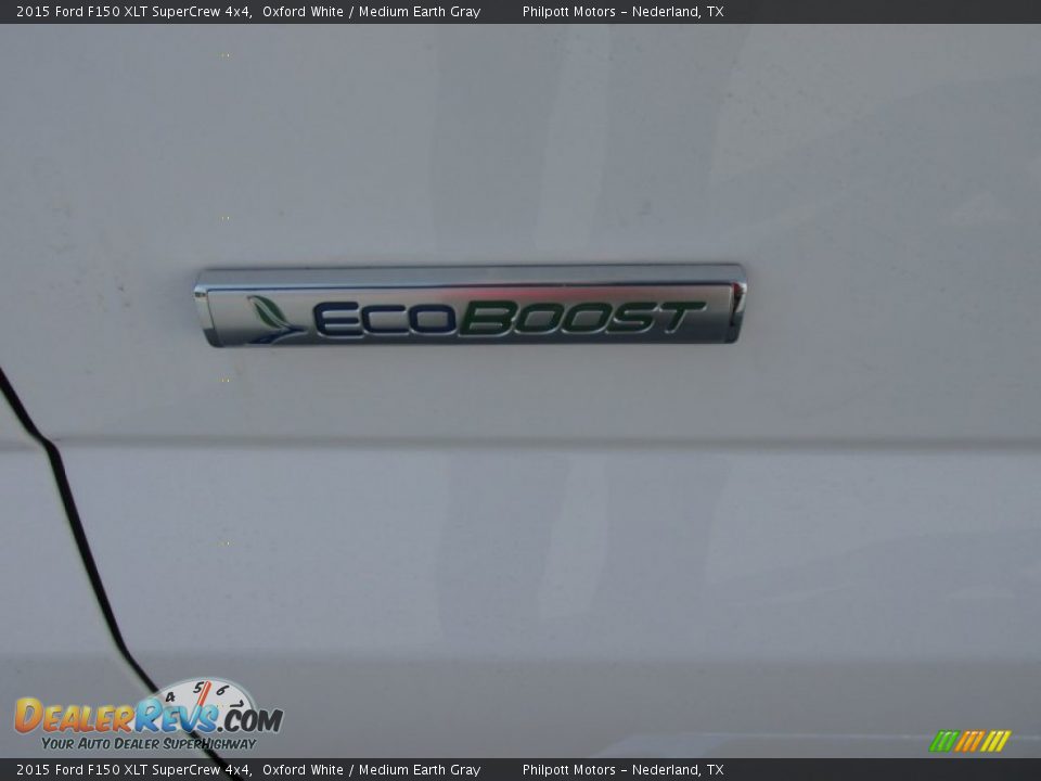 2015 Ford F150 XLT SuperCrew 4x4 Oxford White / Medium Earth Gray Photo #15