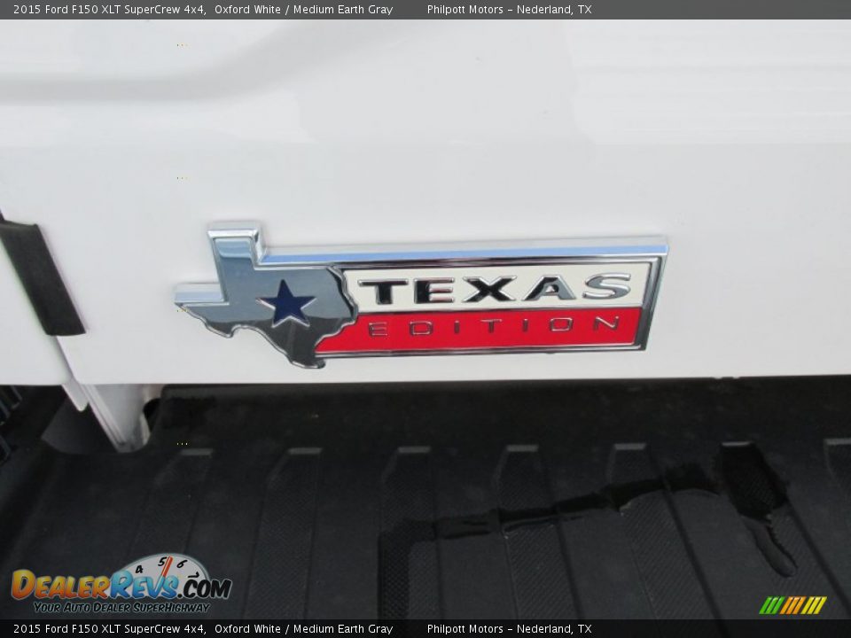 2015 Ford F150 XLT SuperCrew 4x4 Oxford White / Medium Earth Gray Photo #17