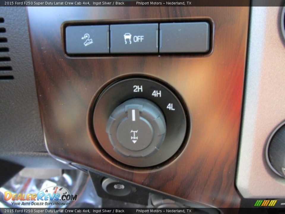 2015 Ford F250 Super Duty Lariat Crew Cab 4x4 Ingot Silver / Black Photo #35