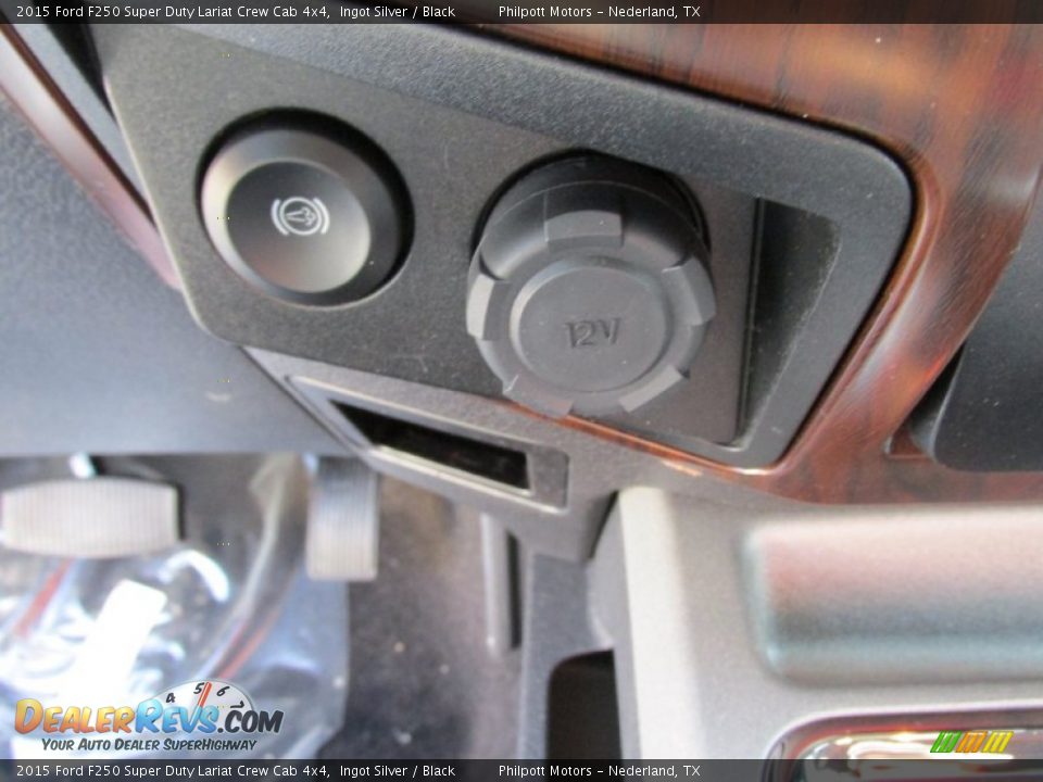 2015 Ford F250 Super Duty Lariat Crew Cab 4x4 Ingot Silver / Black Photo #36