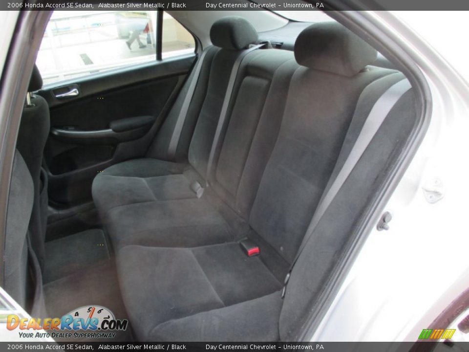 Black Interior - 2006 Honda Accord SE Sedan Photo #19