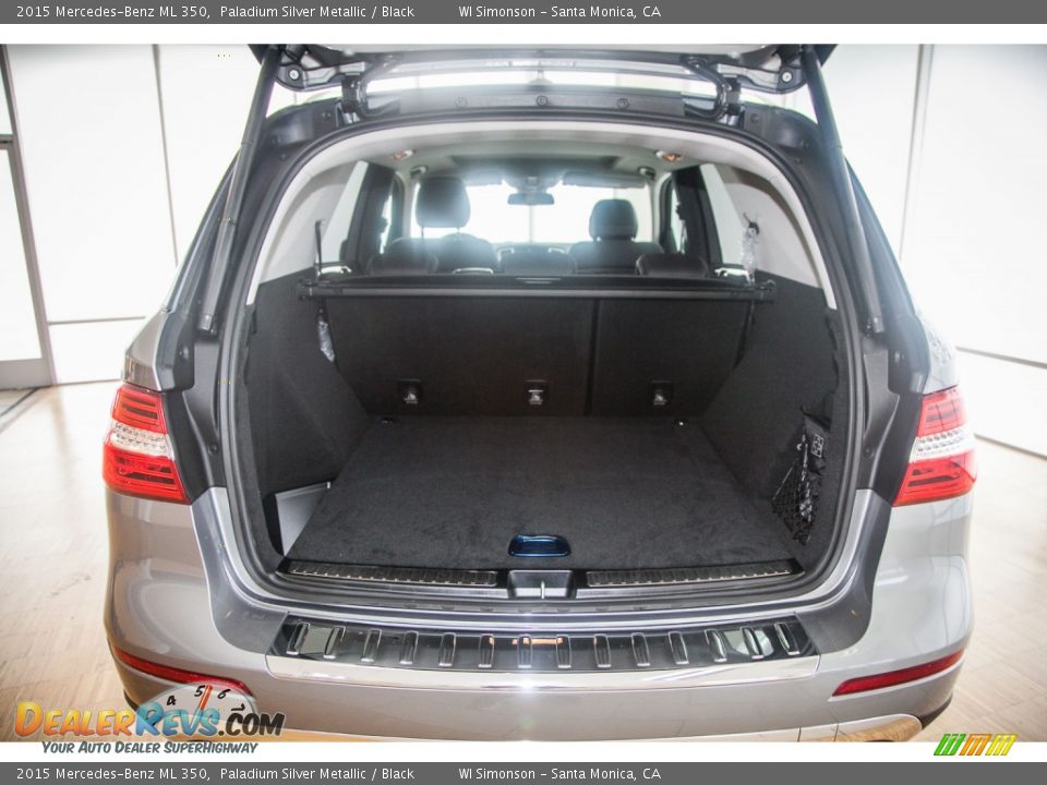 2015 Mercedes-Benz ML 350 Paladium Silver Metallic / Black Photo #5