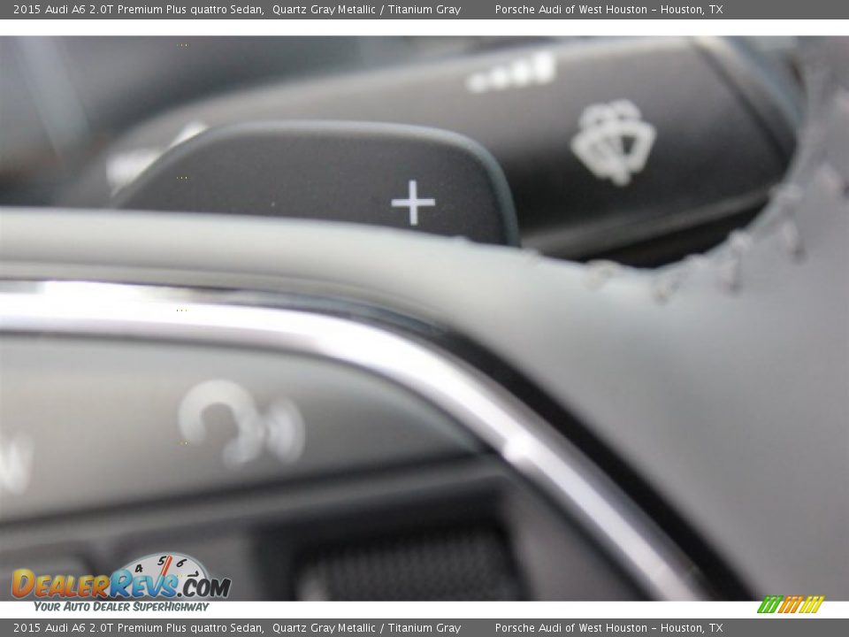 2015 Audi A6 2.0T Premium Plus quattro Sedan Quartz Gray Metallic / Titanium Gray Photo #33
