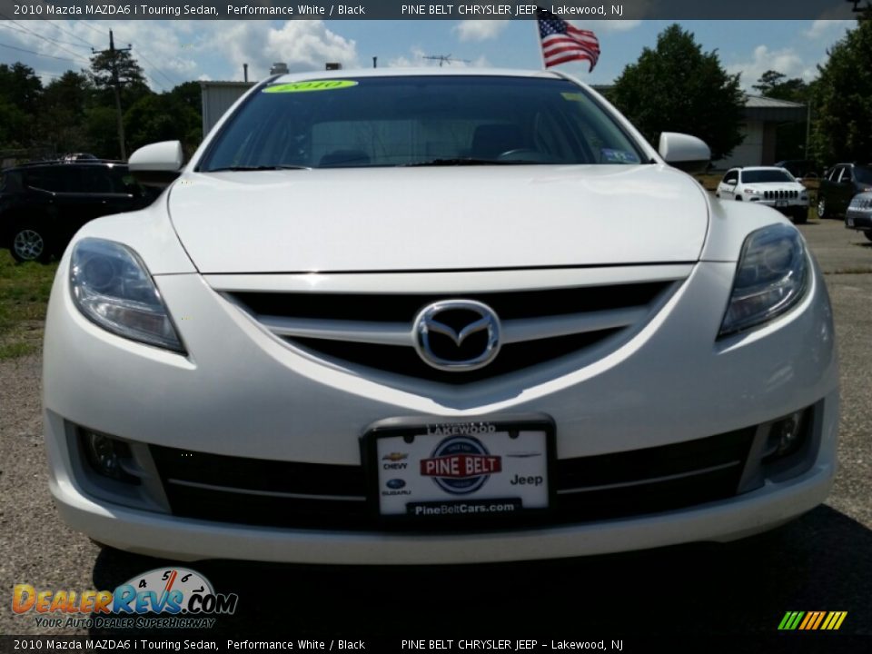 2010 Mazda MAZDA6 i Touring Sedan Performance White / Black Photo #2