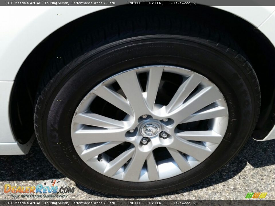 2010 Mazda MAZDA6 i Touring Sedan Performance White / Black Photo #4