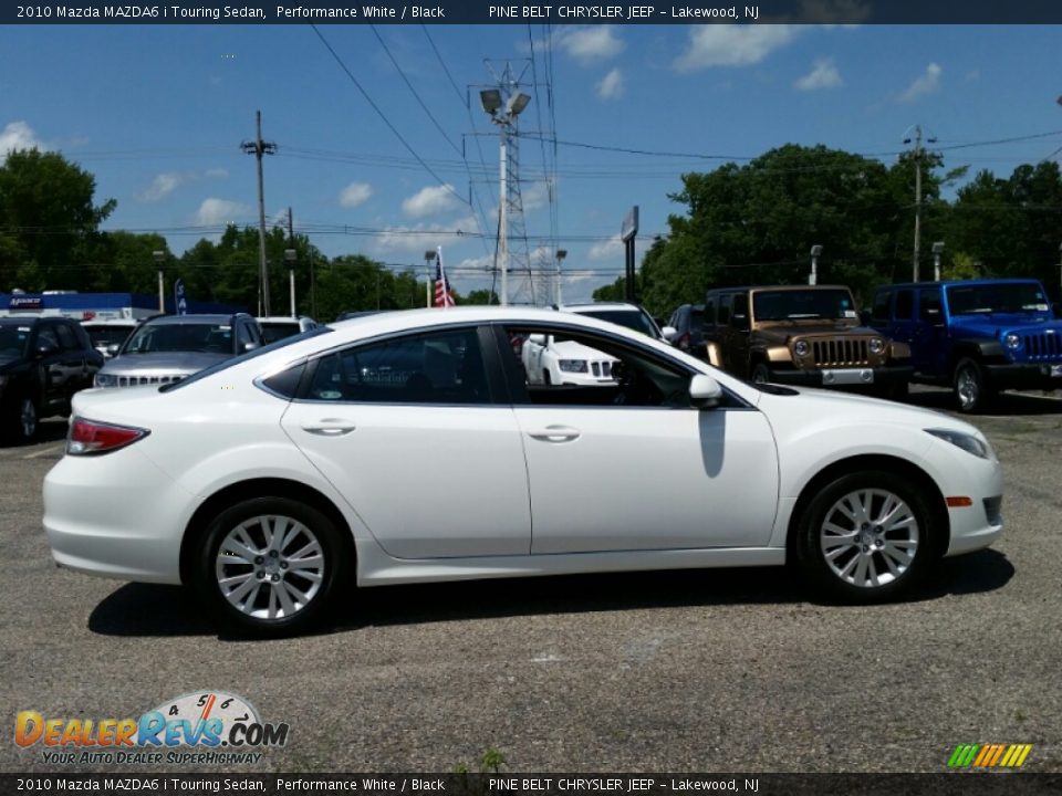 2010 Mazda MAZDA6 i Touring Sedan Performance White / Black Photo #5