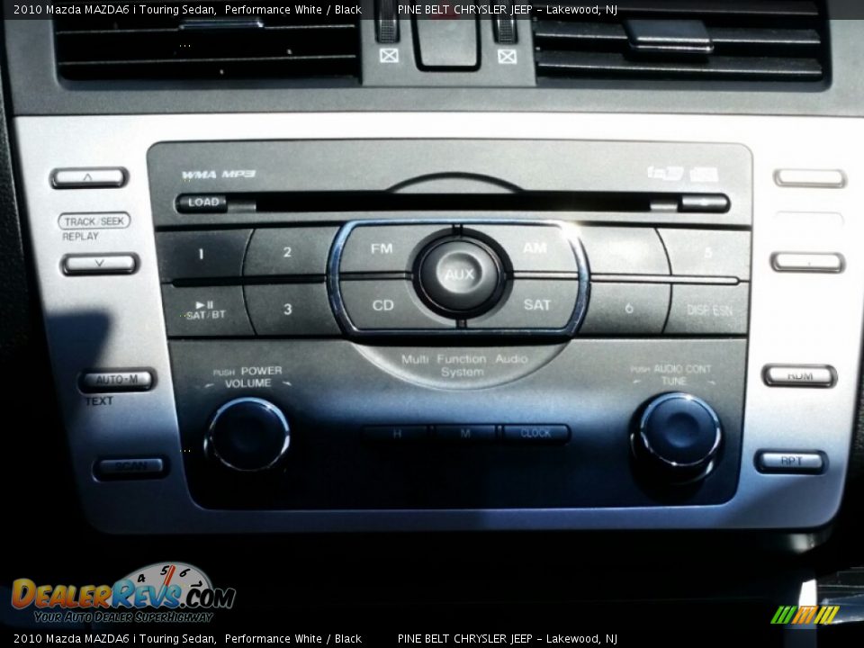 2010 Mazda MAZDA6 i Touring Sedan Performance White / Black Photo #15