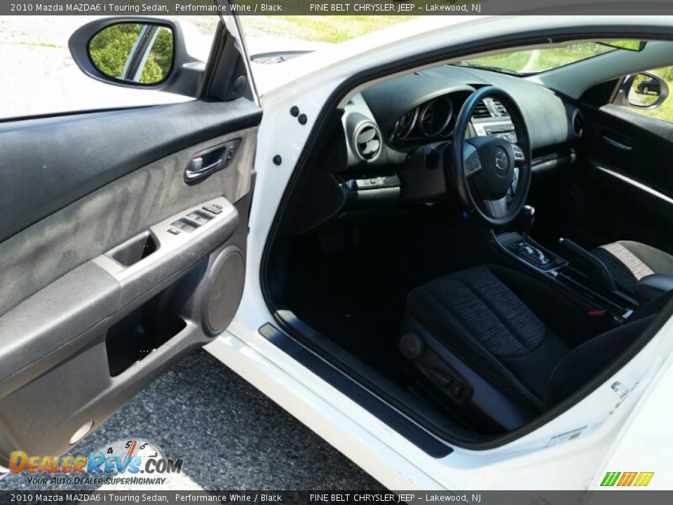 2010 Mazda MAZDA6 i Touring Sedan Performance White / Black Photo #16