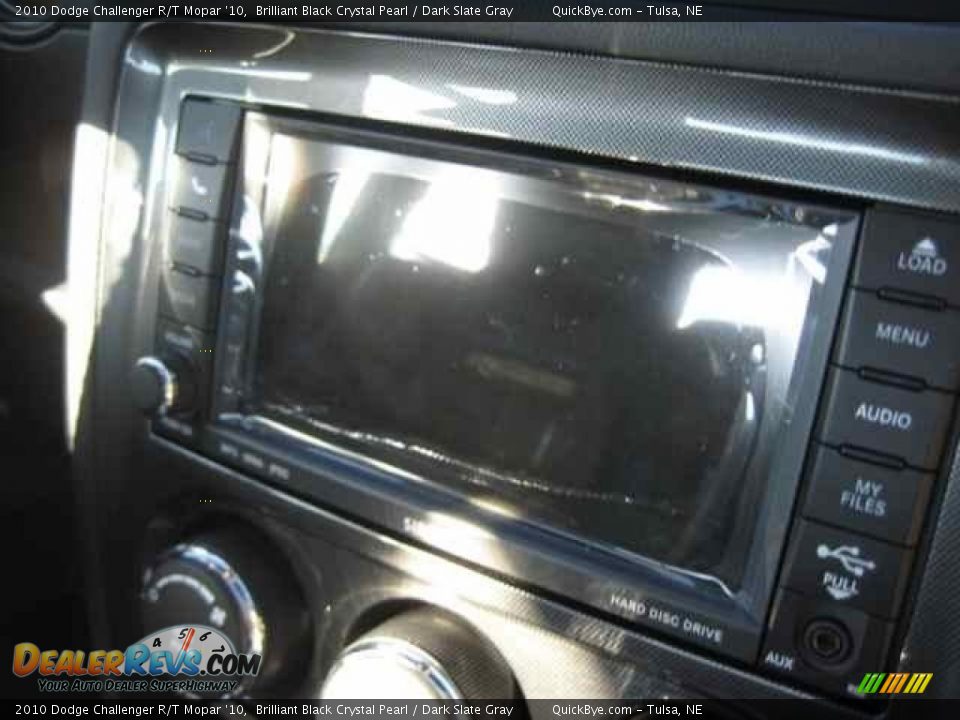 2010 Dodge Challenger R/T Mopar '10 Brilliant Black Crystal Pearl / Dark Slate Gray Photo #8