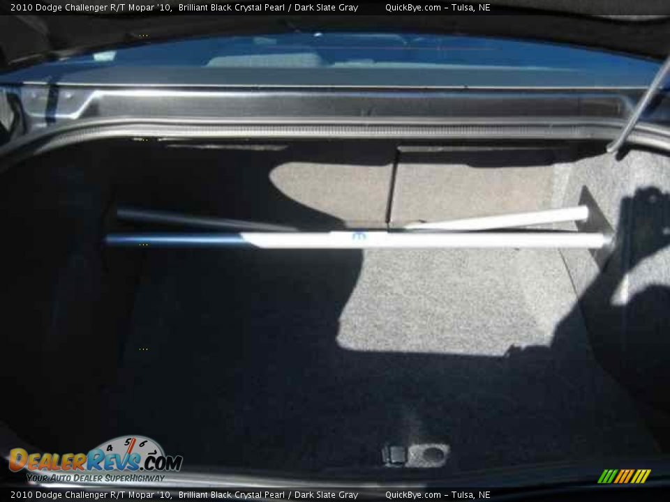 2010 Dodge Challenger R/T Mopar '10 Brilliant Black Crystal Pearl / Dark Slate Gray Photo #13