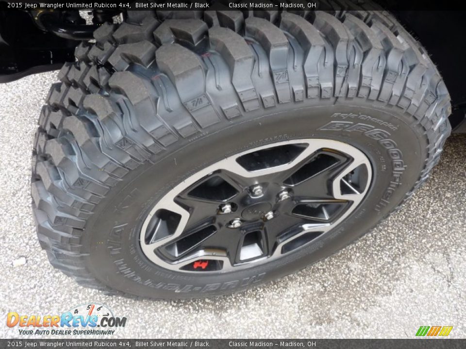 2015 Jeep Wrangler Unlimited Rubicon 4x4 Wheel Photo #10