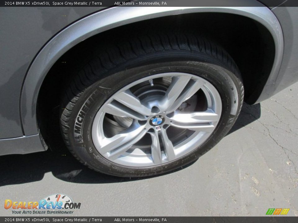 2014 BMW X5 xDrive50i Space Grey Metallic / Terra Photo #3