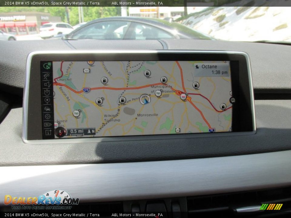 2014 BMW X5 xDrive50i Space Grey Metallic / Terra Photo #17