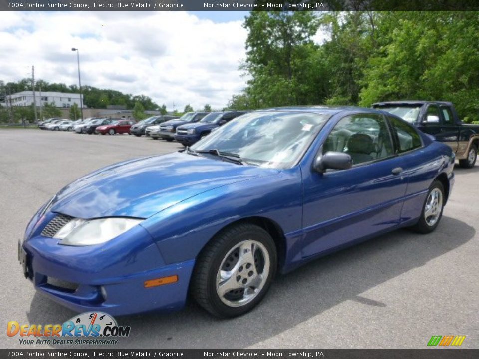 2004 Pontiac Sunfire Coupe Electric Blue Metallic / Graphite Photo #1