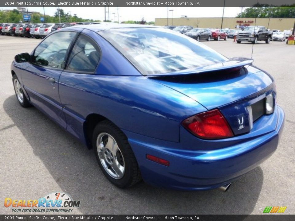 2004 Pontiac Sunfire Coupe Electric Blue Metallic / Graphite Photo #2
